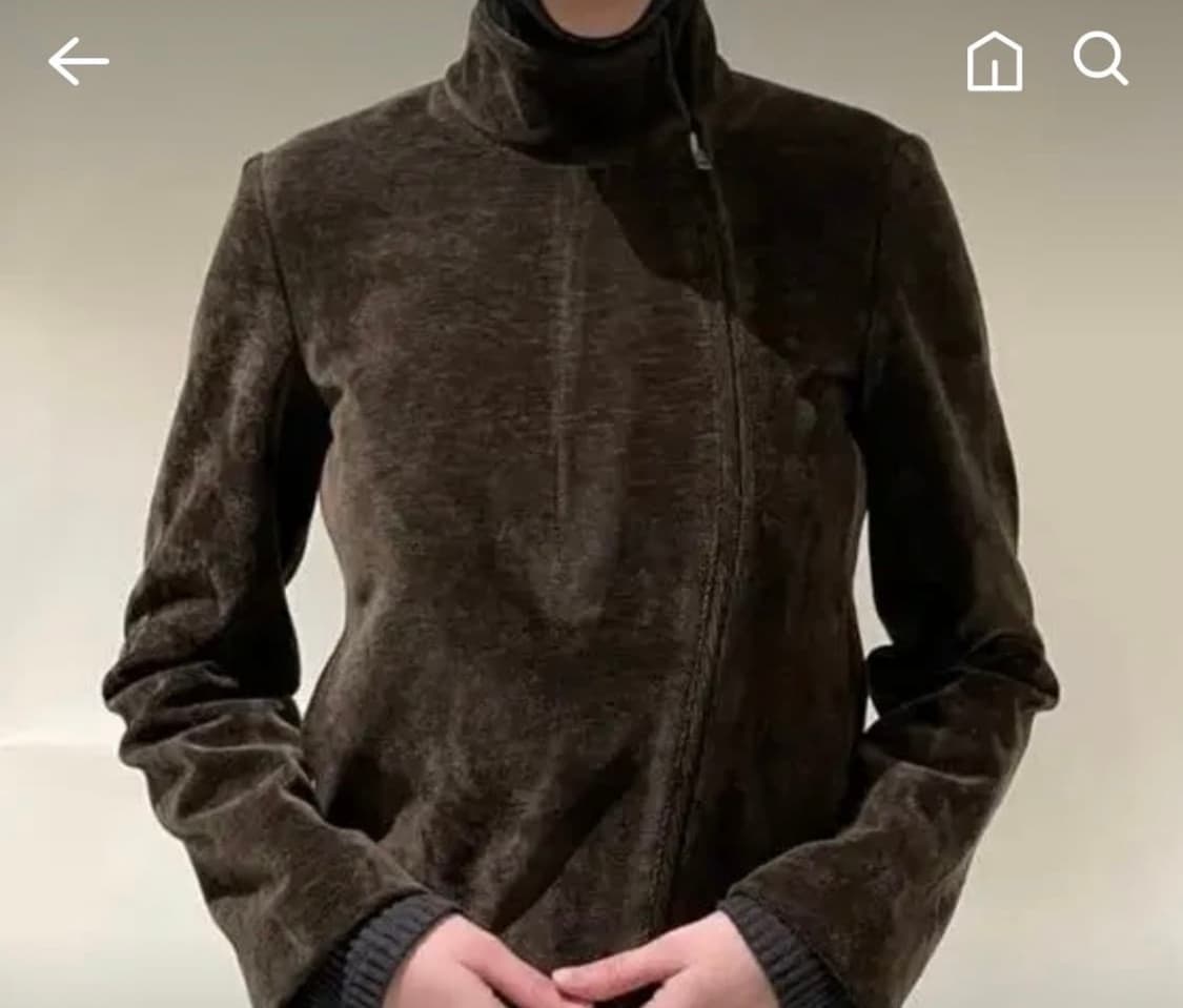 peinture 시어링 브라운 자켓 상품이미지1