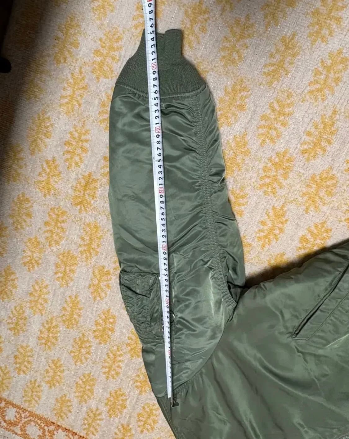 XL 알파인더스트리 ma-1 자켓 세이지그린 카키 상품이미지3