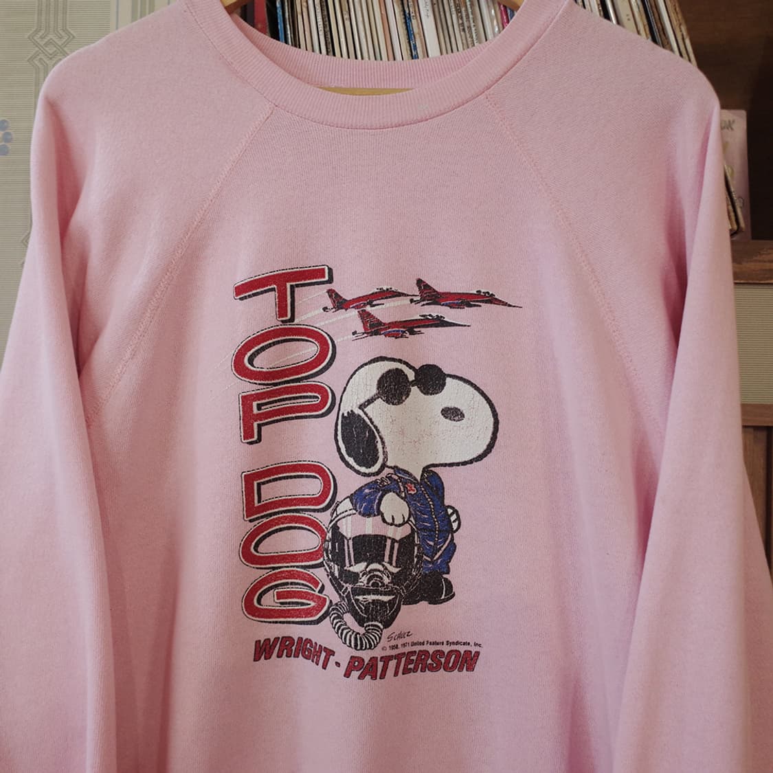 Vtg Snoopy Top Dog Sweatshirt 상품이미지2
