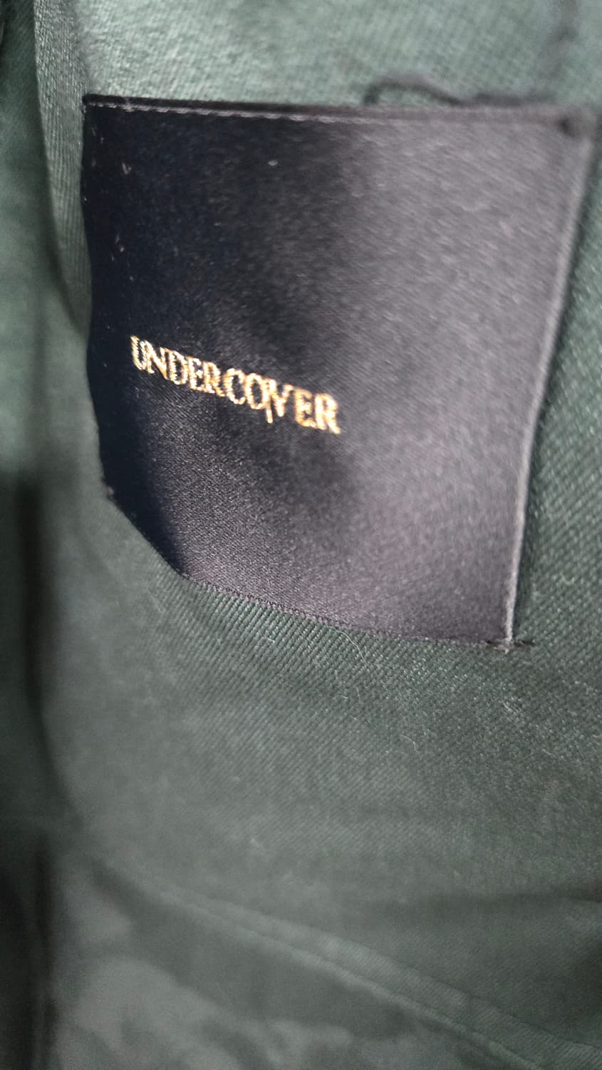 Undercover 언더커버 벨벳카라 워크코트 상품이미지7