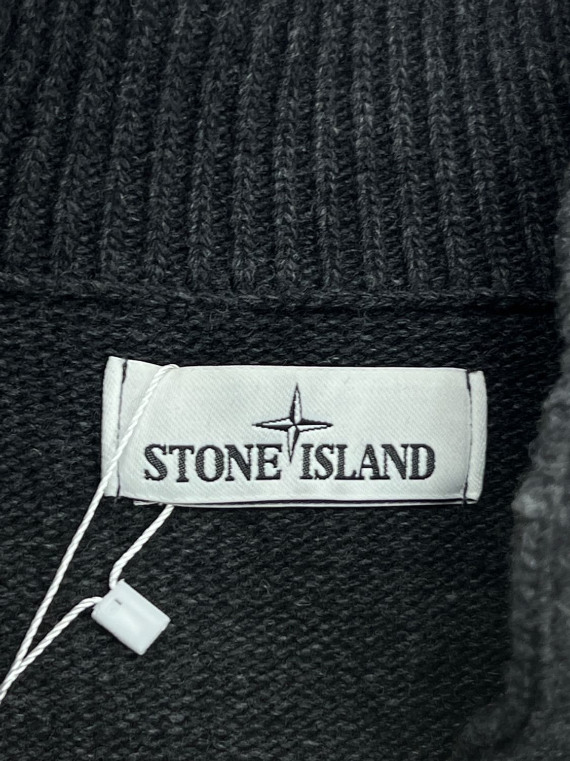 스톤아일랜드 와펜 차콜 니트 집업 가디건 상품이미지7