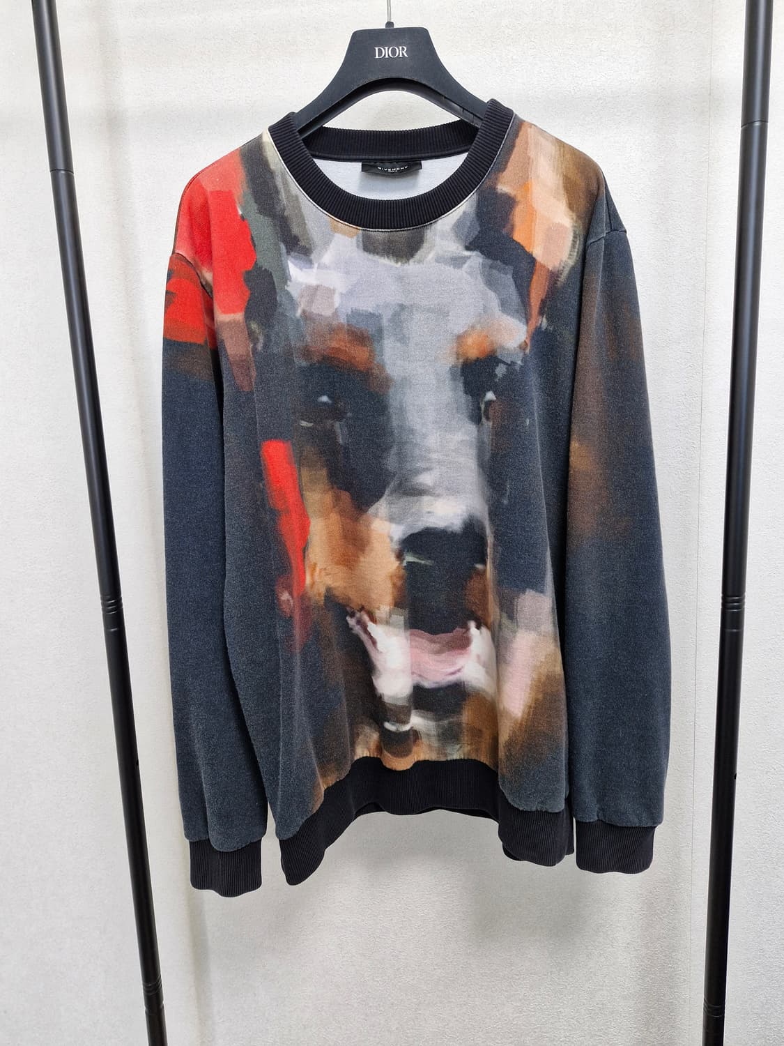 [M] 지방시 FW13 앱스트랙트 도베르만 스웻셔츠 상품이미지1