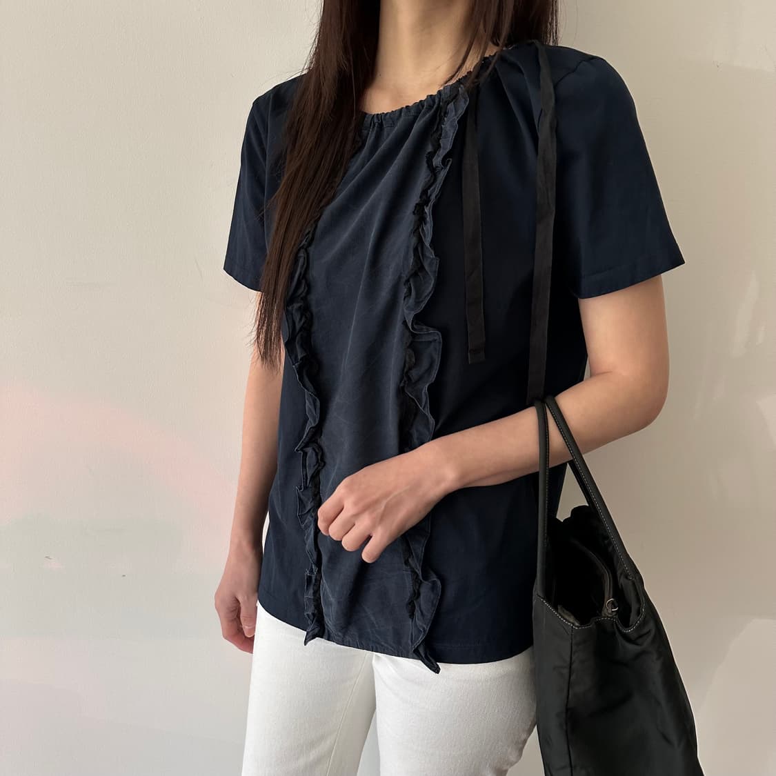 프라다 prada 반팔 블라우스 상품이미지1