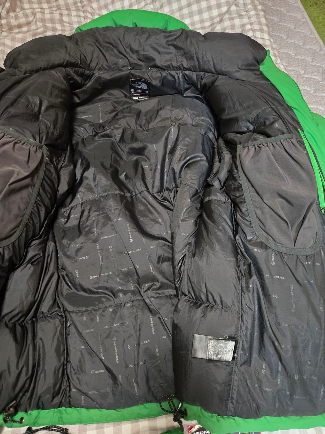 노스페이스 히말라야 800 그린 S/P 대장패딩 상품이미지5