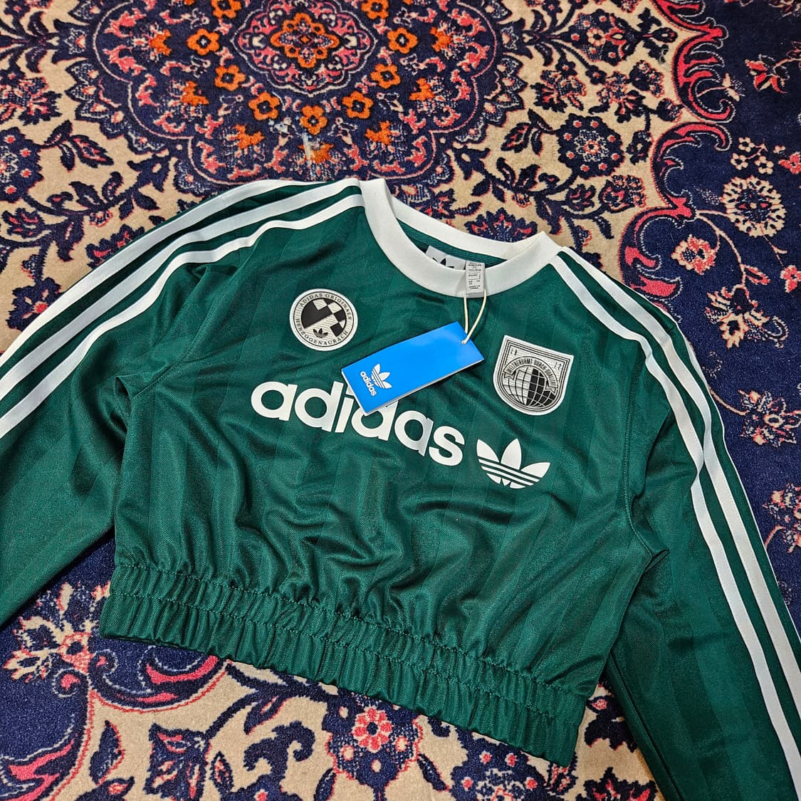 (새상품)아디다스(adidas) 사커 크롭 긴팔저지 S size 상품이미지3