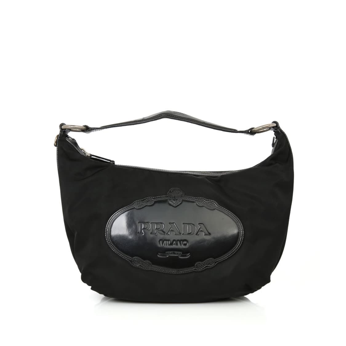 프라다 빈티지 테수토 호보백 블랙 리나일론 숄더백 상품이미지1