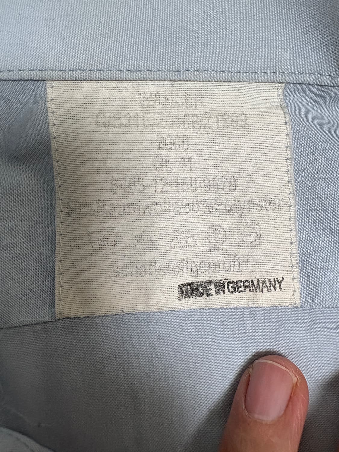 00‘s 독일군 보급 셔츠(105상당) 상품이미지3