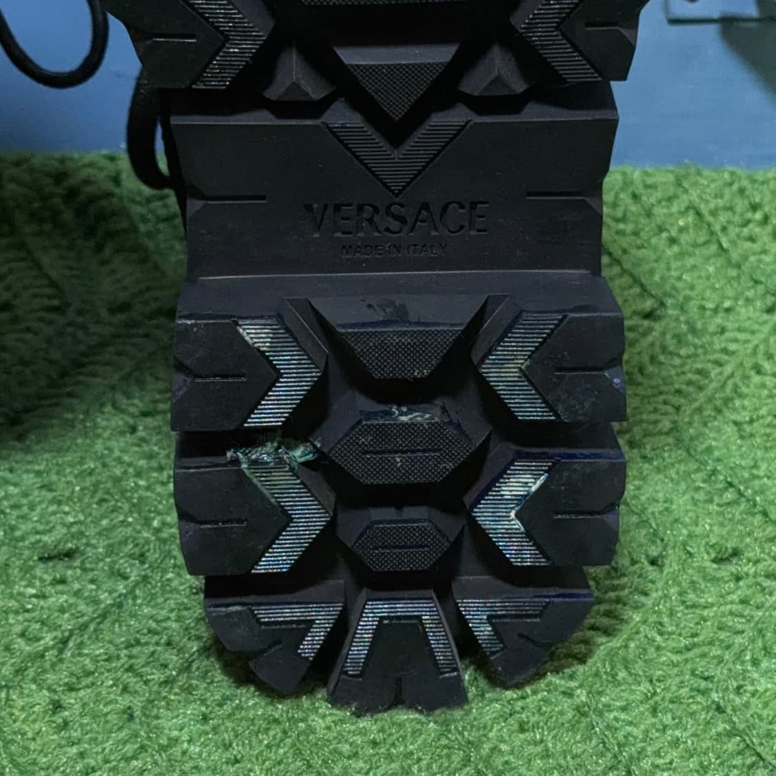 베르사체 그레카 포르티코 레더 부츠 상품이미지10