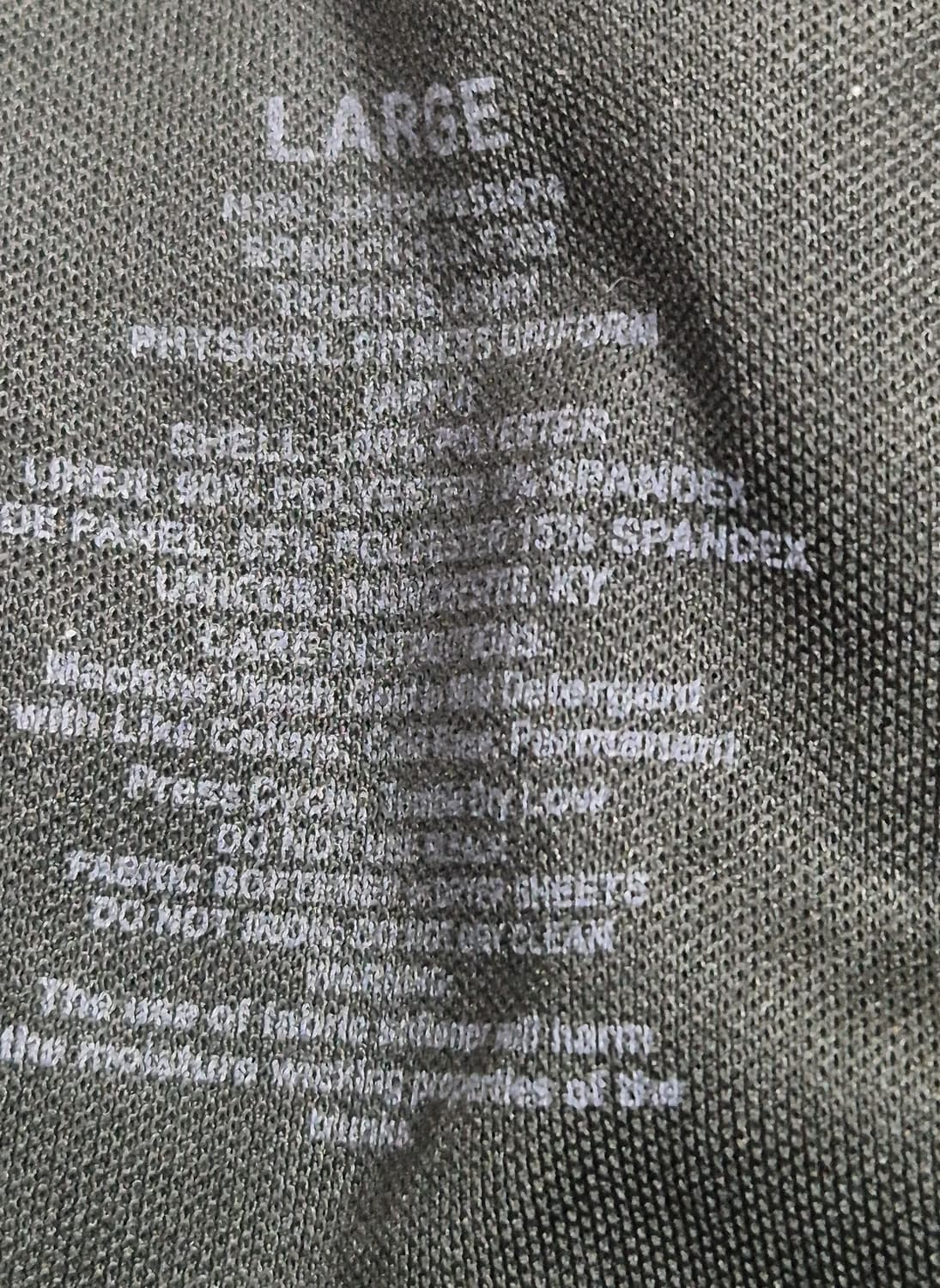 미육군 APFU 체육복 트레이닝복 반바지 하의 (L) (9) 상품이미지6