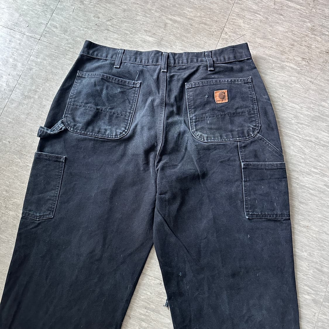 빈티지 칼하트 블랙 워크팬츠 (36x34) B11 BLK 상품이미지6