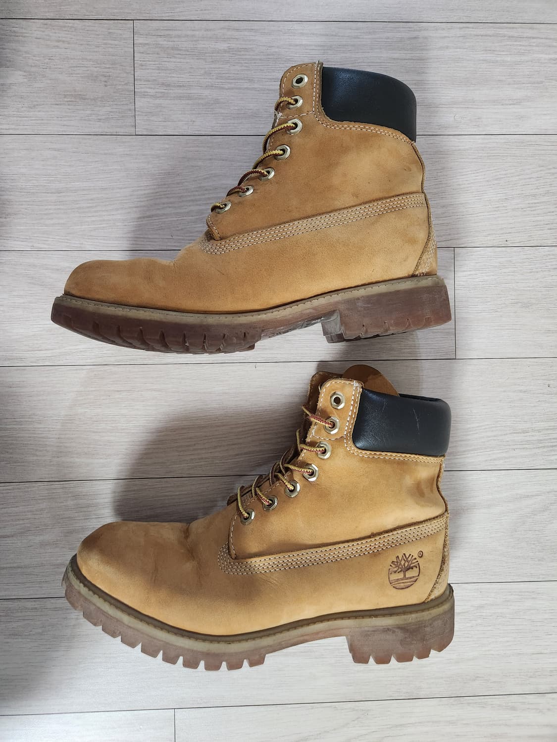 팀버랜드 6인친 프리미엄 워커 부츠 옐로우 7.5W 상품이미지3