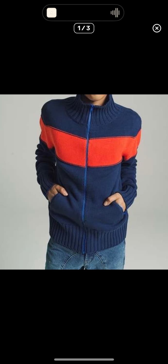 에드워드커밍 니트 집업 상품이미지2