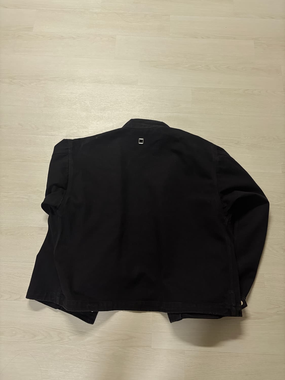 우영미 하이넥 데님자켓 상품이미지2