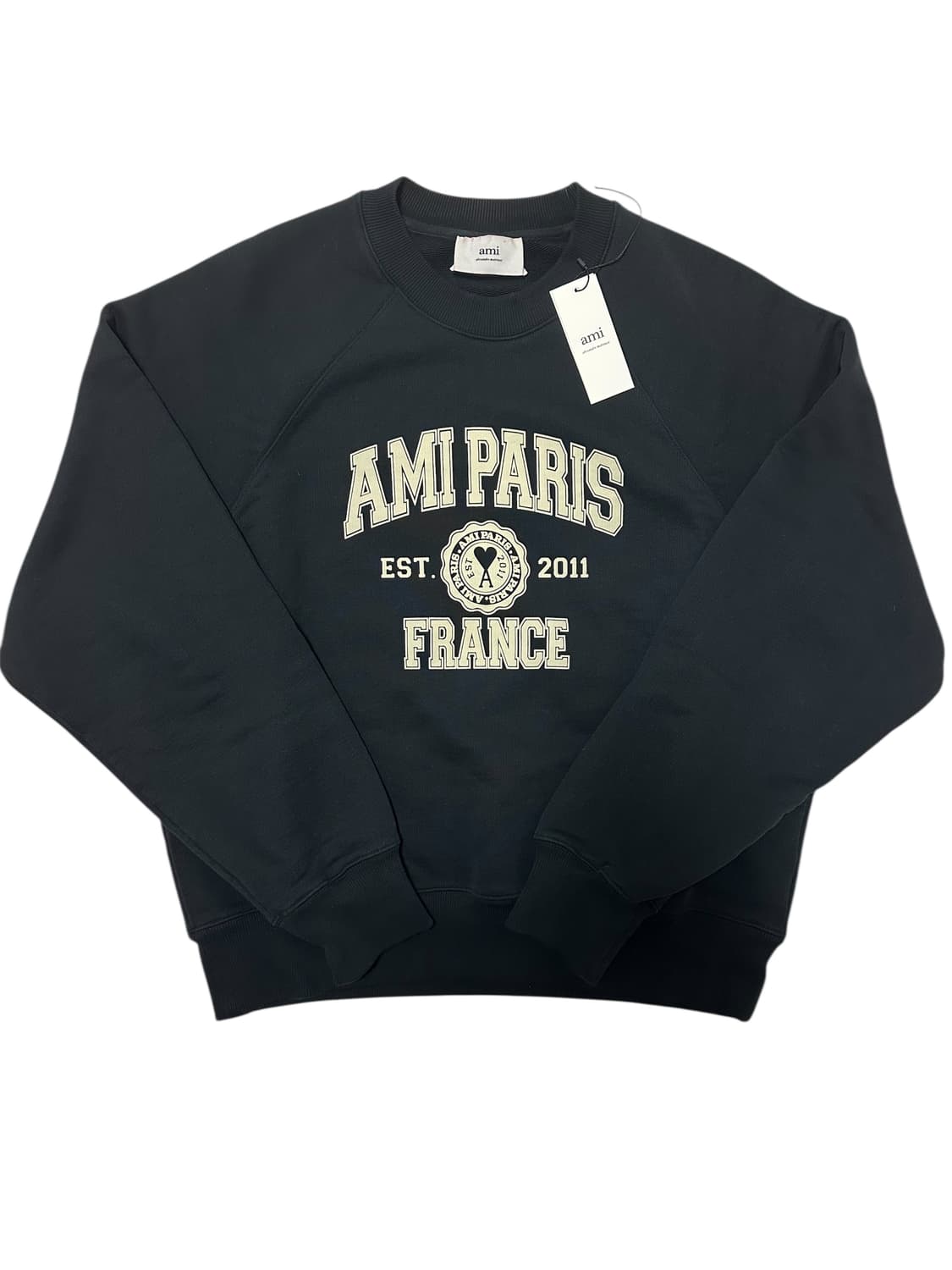 아미 파리스 맨투맨 블랙 XL 상품이미지3