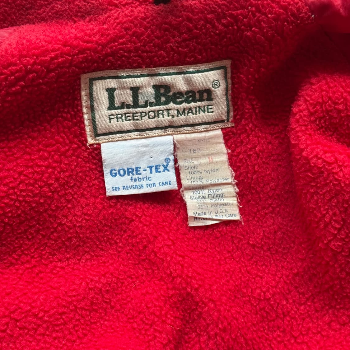 80s L.L.Bean 웜업 자켓 상품이미지8