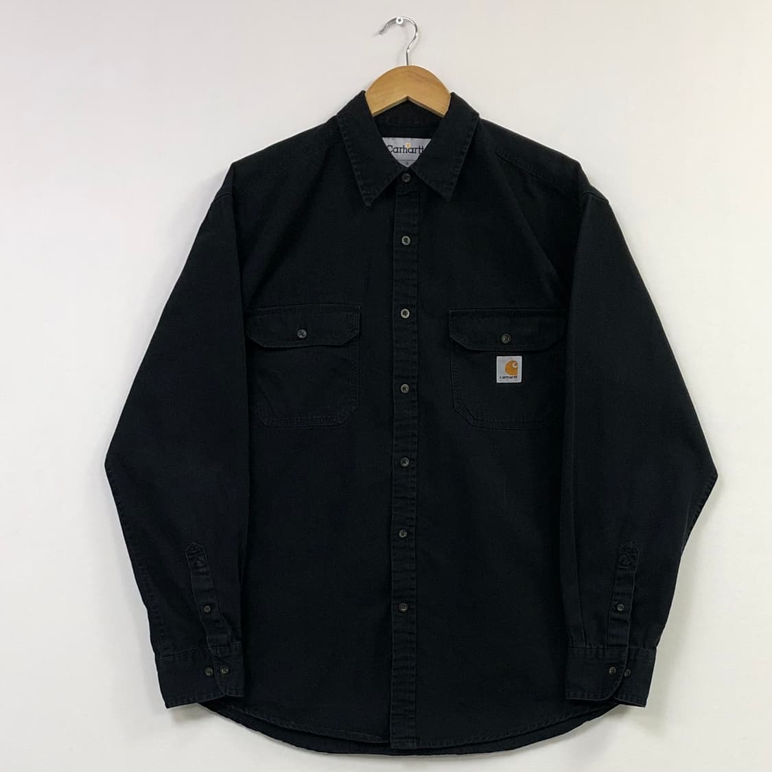 105 칼하트 블랙 워크 셔츠 상품이미지3