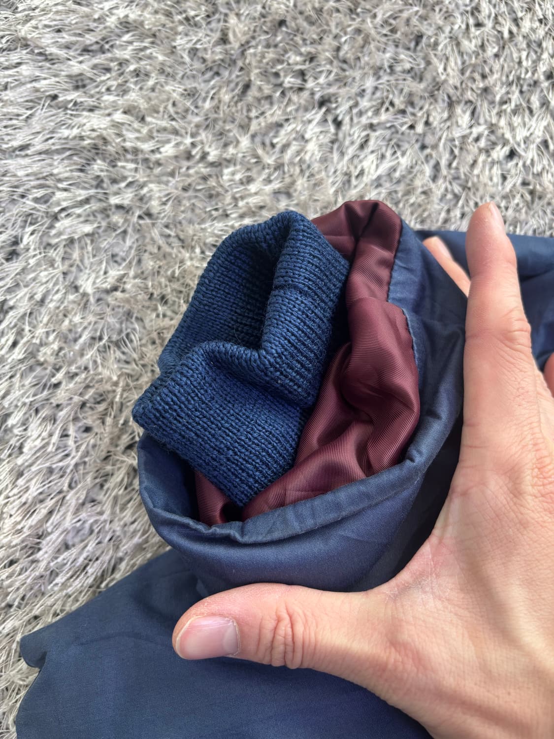 일본판 폴리 누빔자켓 사이즈 105 상품이미지9