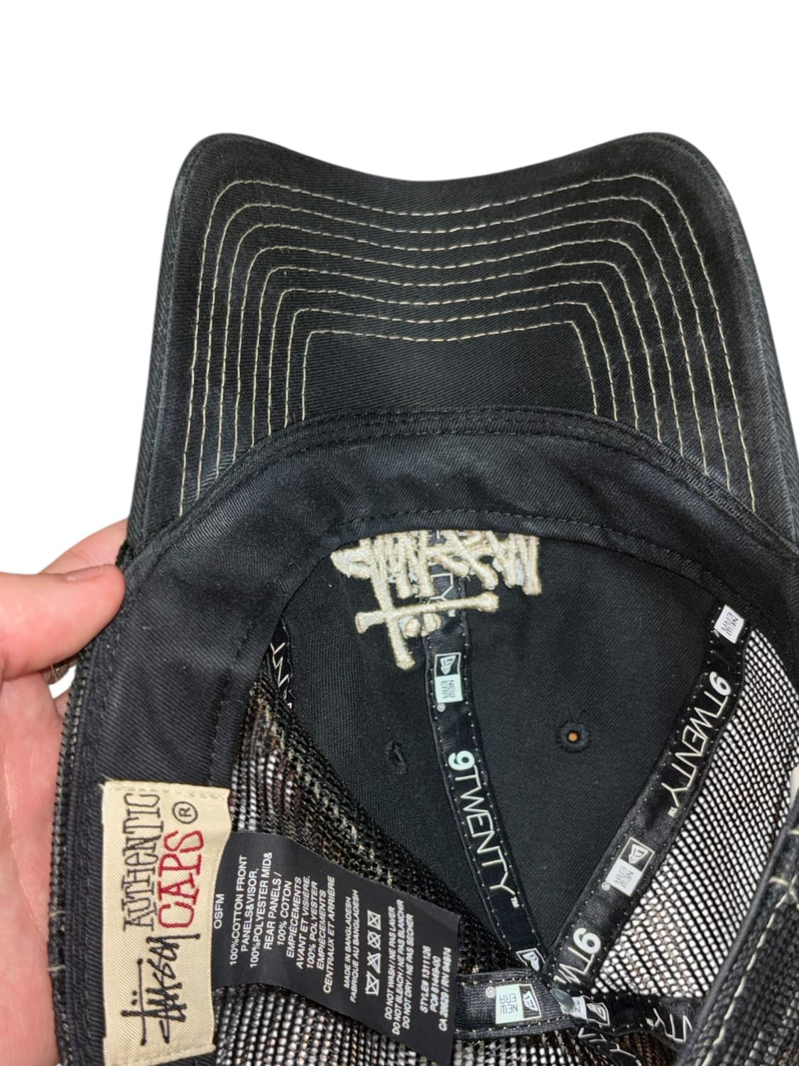 스투시 x 뉴에라 베이직 트러커 볼캡 상품이미지8