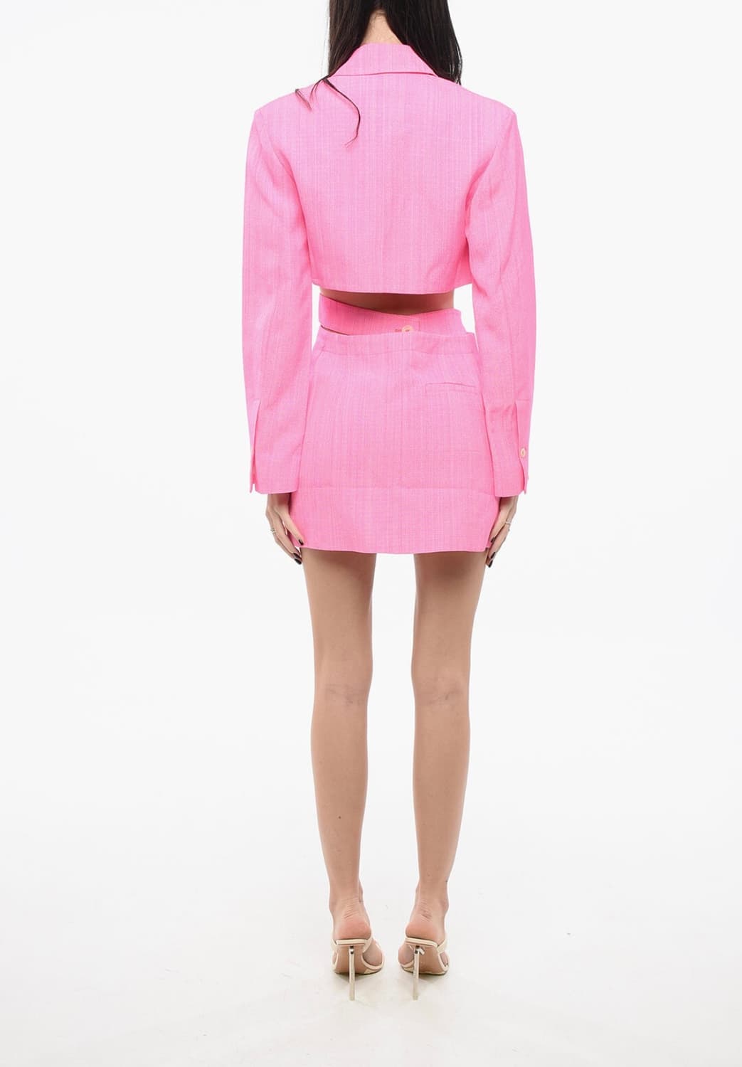 자크뮈스 르 라피아 컷 아웃 블레이저 드레스 (2023ss) 상품이미지7