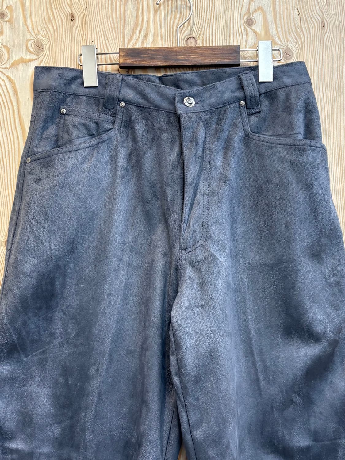 RÊVE JEANS | 레브 진 페이크 스웨이드 팬츠 상품이미지2