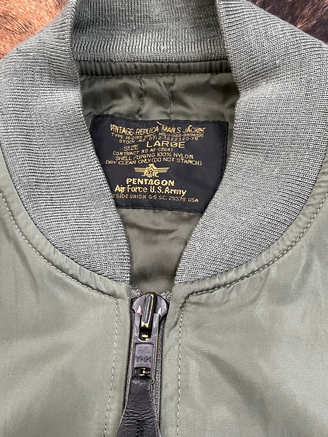 US AIR FORCE MA-1 상품이미지7