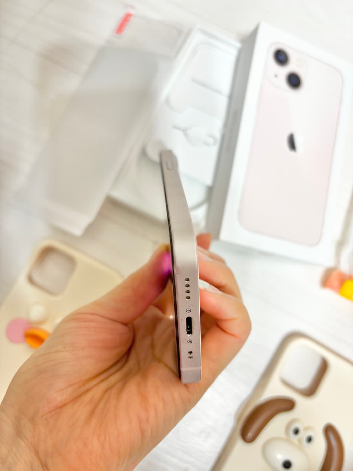 아이폰13 미니 128기가 핑크 상품이미지3