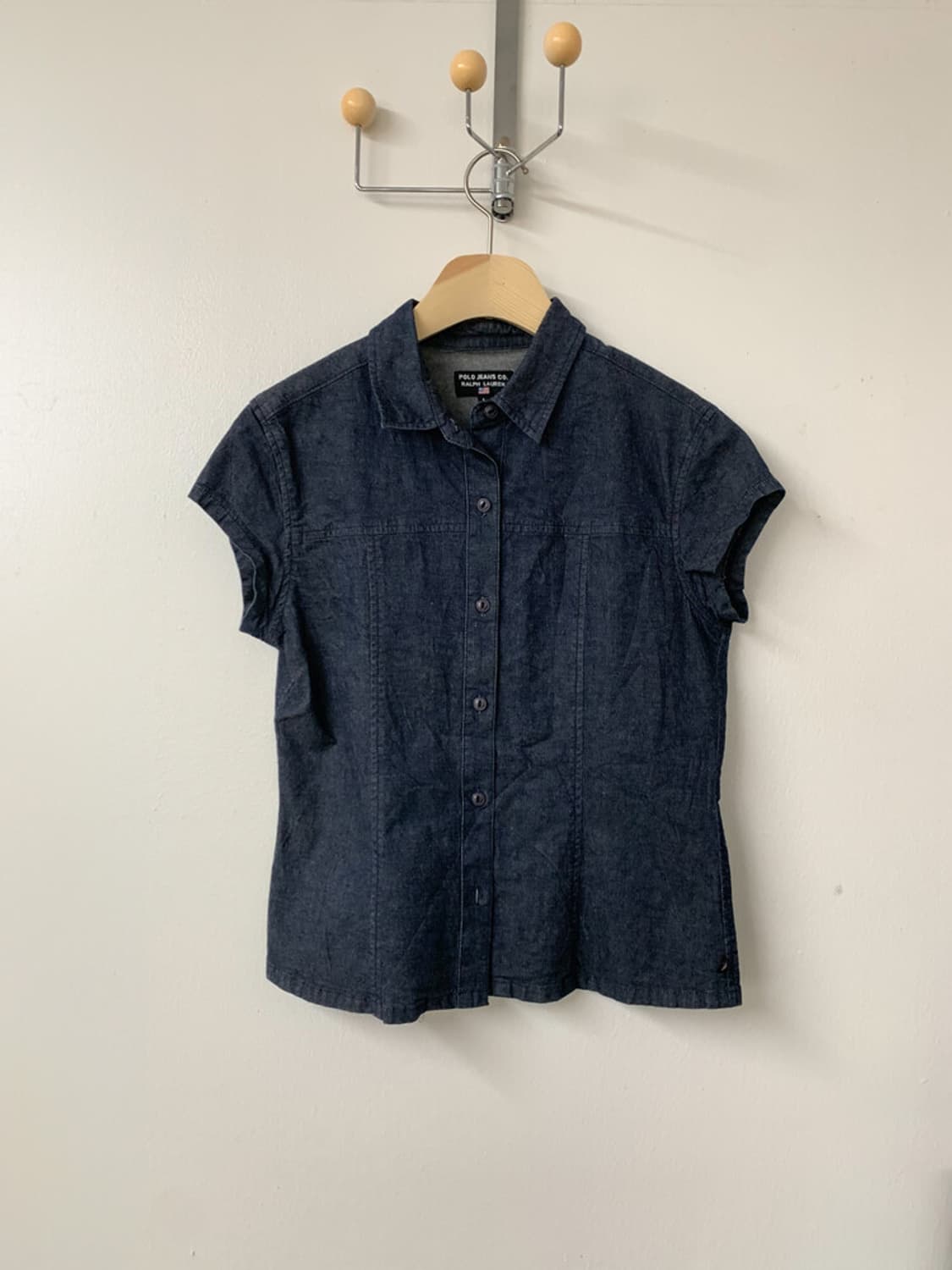 Ralph lauren indigo denim shirt 상품이미지4