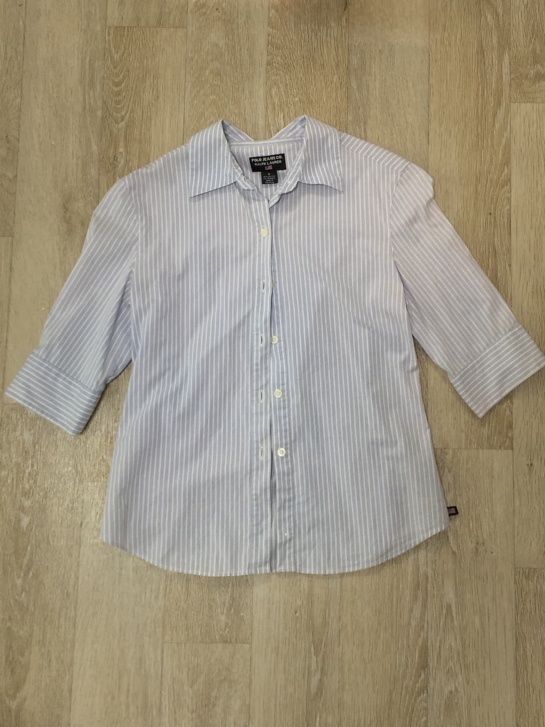 폴로진스 스트라이프 7부 셔츠 상품이미지1