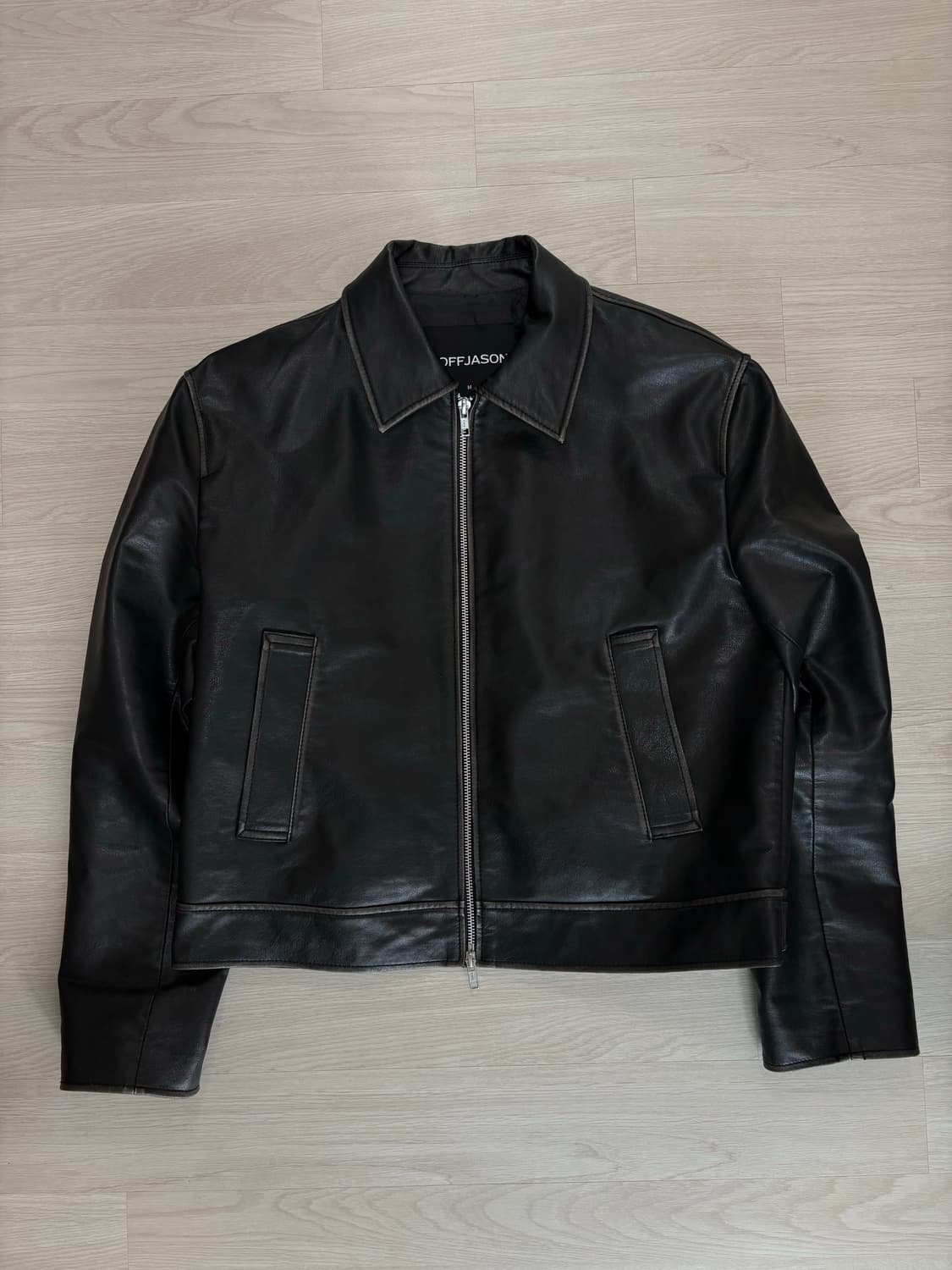 도프제이슨 비건레더 자켓 상품이미지1