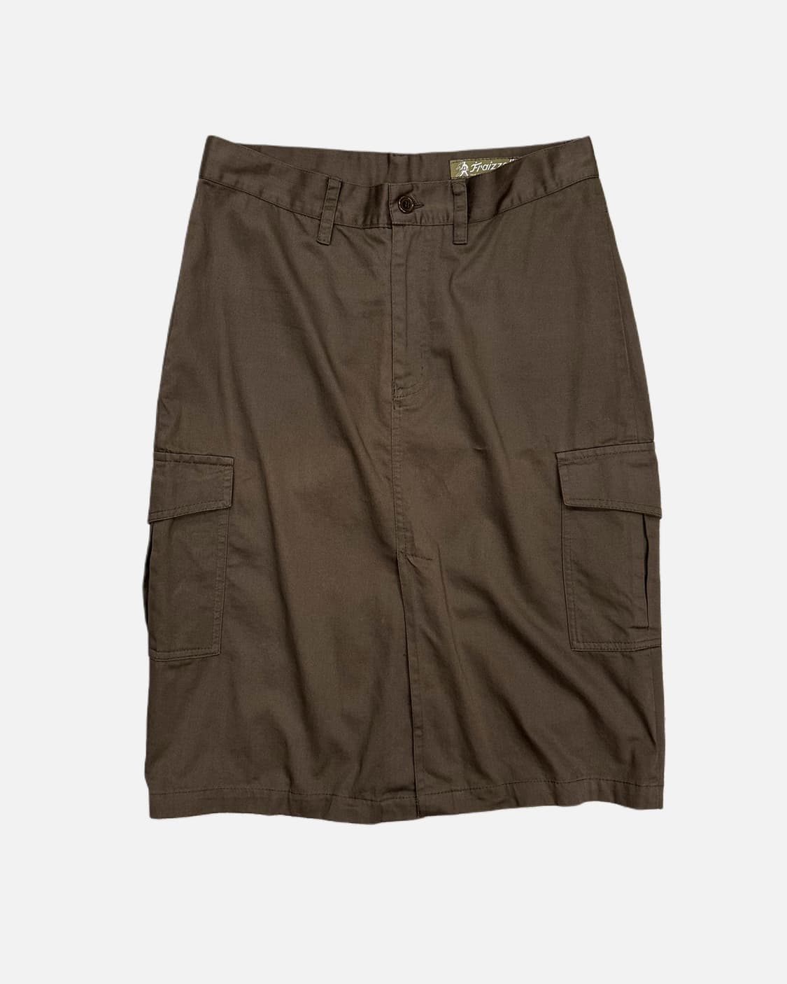 brown cargo pocket skirt 상품이미지2