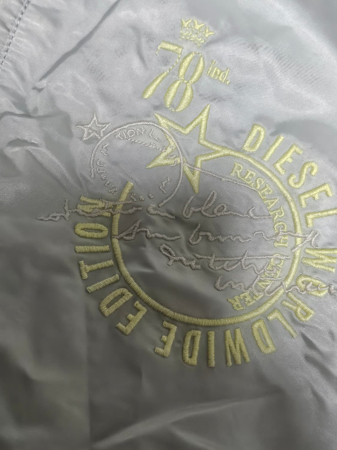 디젤 리버시블 자수 바시티 자켓 스카잔 상품이미지2