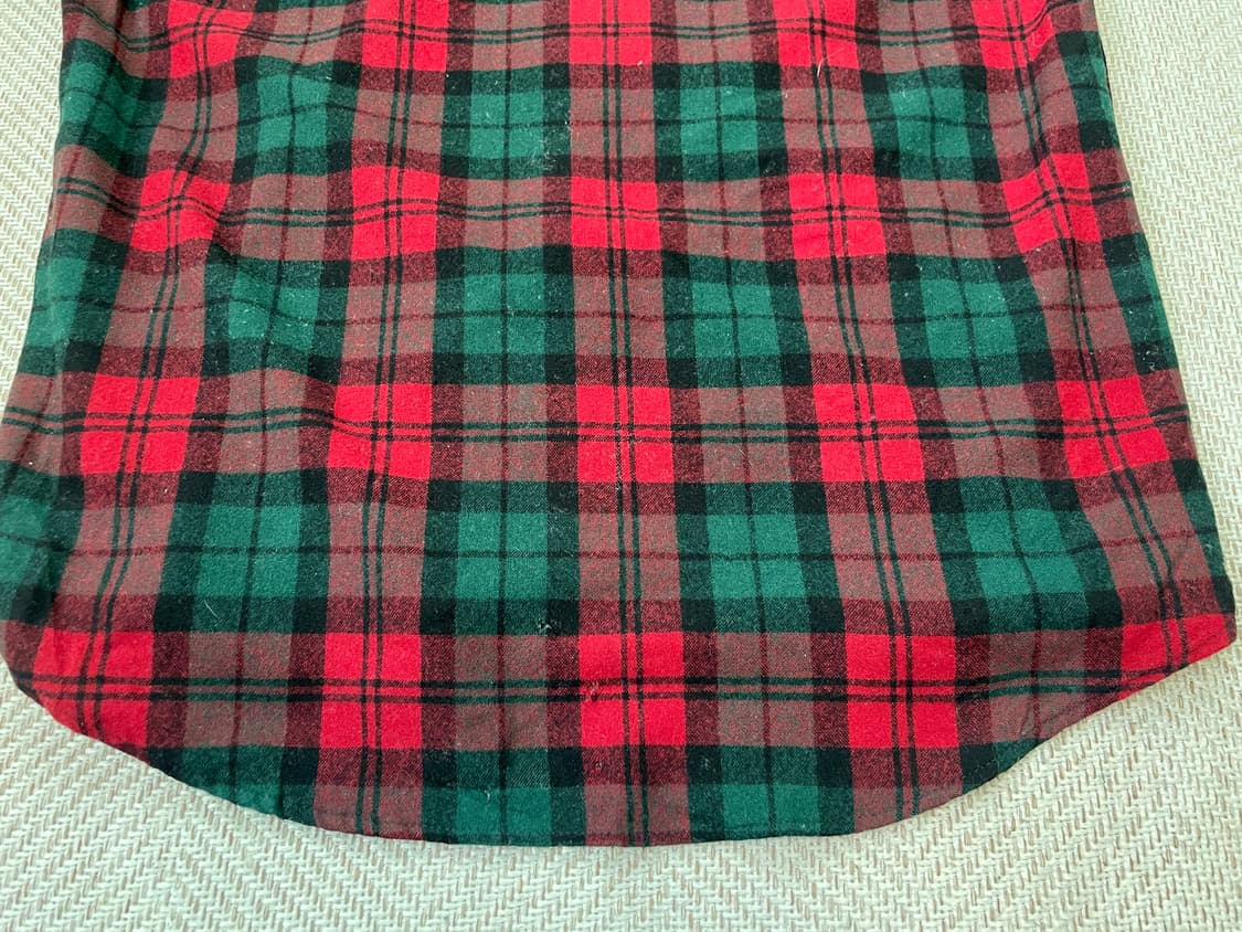 90s 펜들턴 파이어사이드 체크 플란넬 헌팅셔츠 J03718 상품이미지9