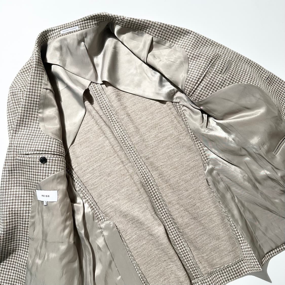 (매장판) 리스 하운드투스 체크 싱글 블레이저 자켓 상품이미지8