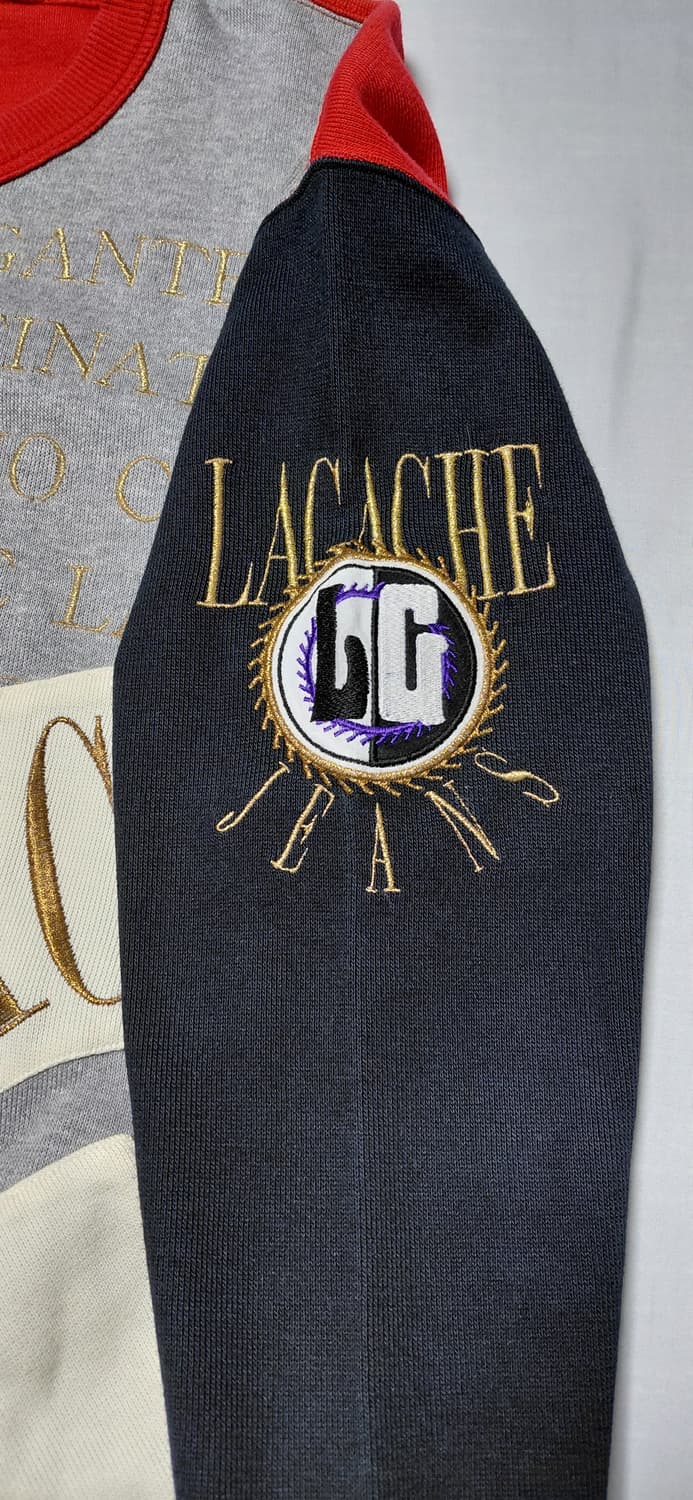 [L/무료배송] 라가체(LAGACHE) 90s 올드스쿨 자수 맨투맨 상품이미지9