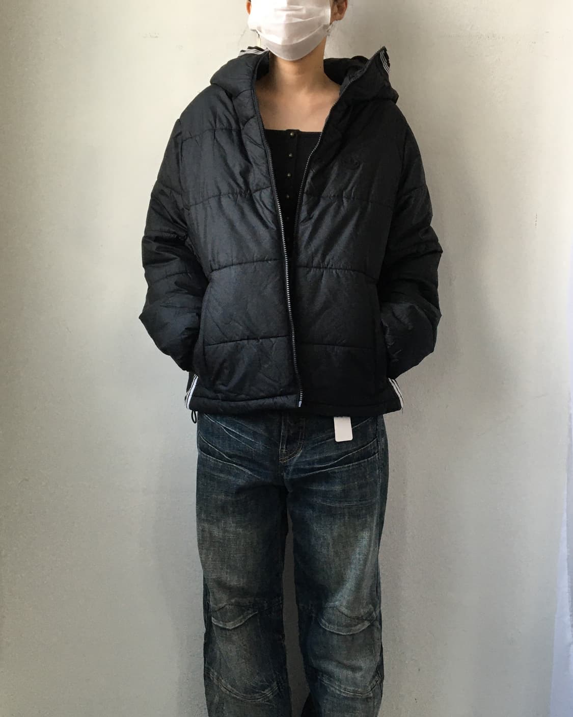 Adidas high neck hood jumper 상품이미지1