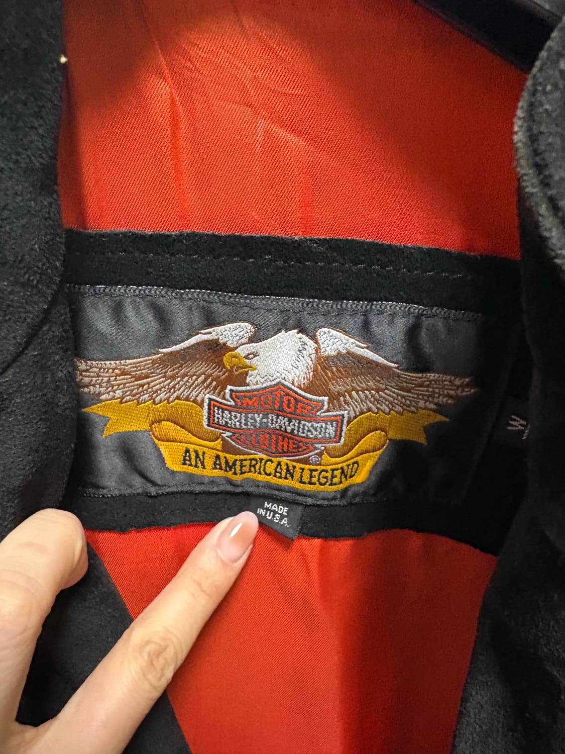 할리데이비슨 스웨이드 웨스턴 자켓  상품이미지4