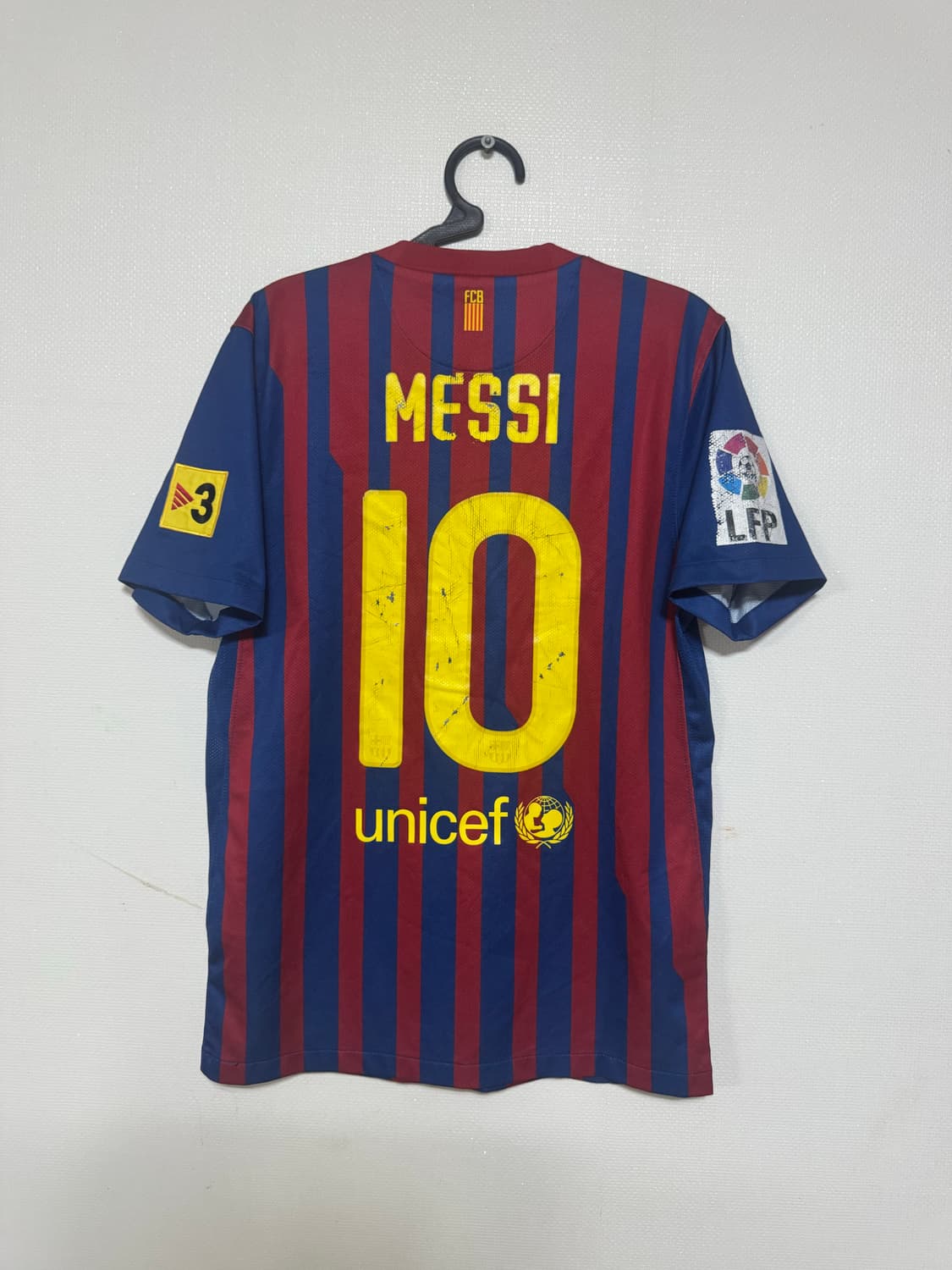 나이키 바르셀로나 11-12 유니폼 반팔 홈 상품이미지2