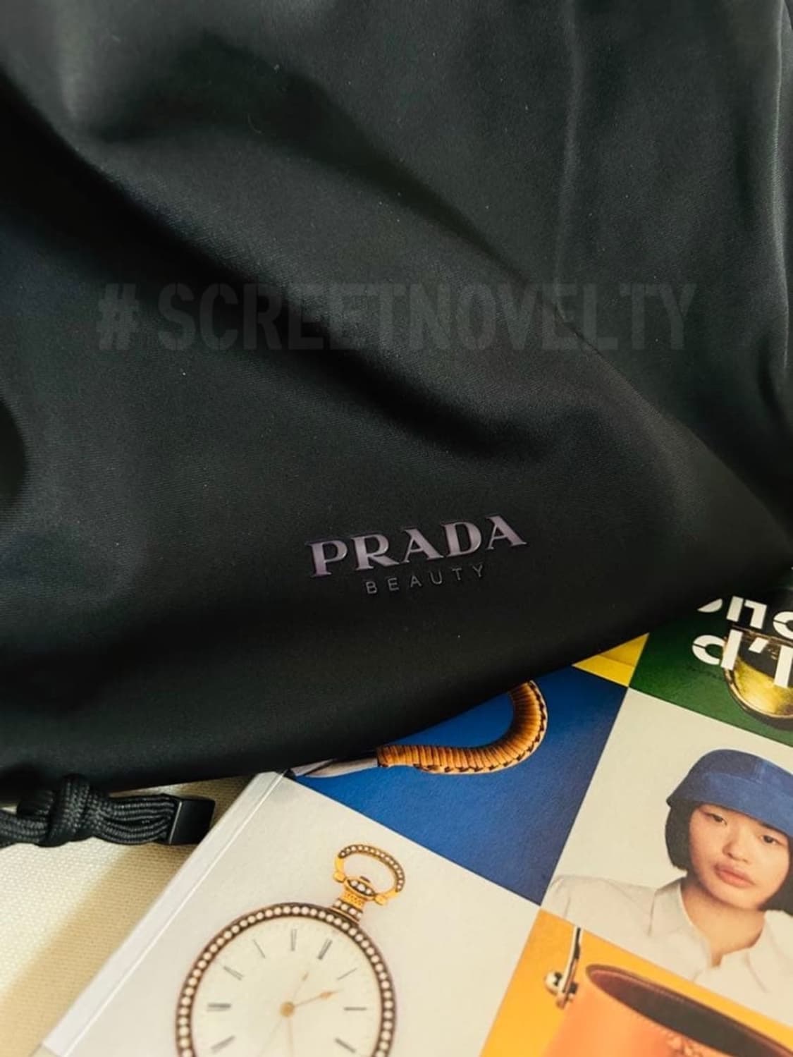 프라다 리미티드 양면 리버시블 백팩 핑크&블랙 상품이미지7