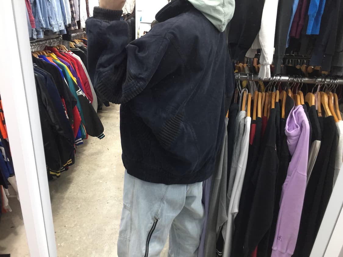 네이비 디테일 자켓 상품이미지1