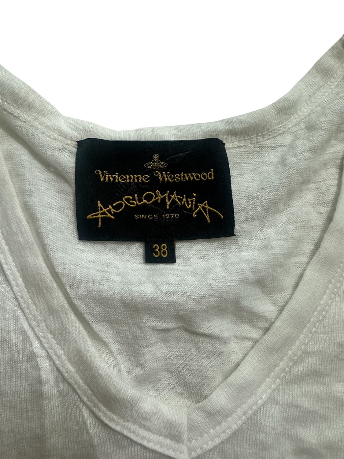 비비안웨스트우드 드레이핑 탑 반팔 티셔츠 상품이미지3