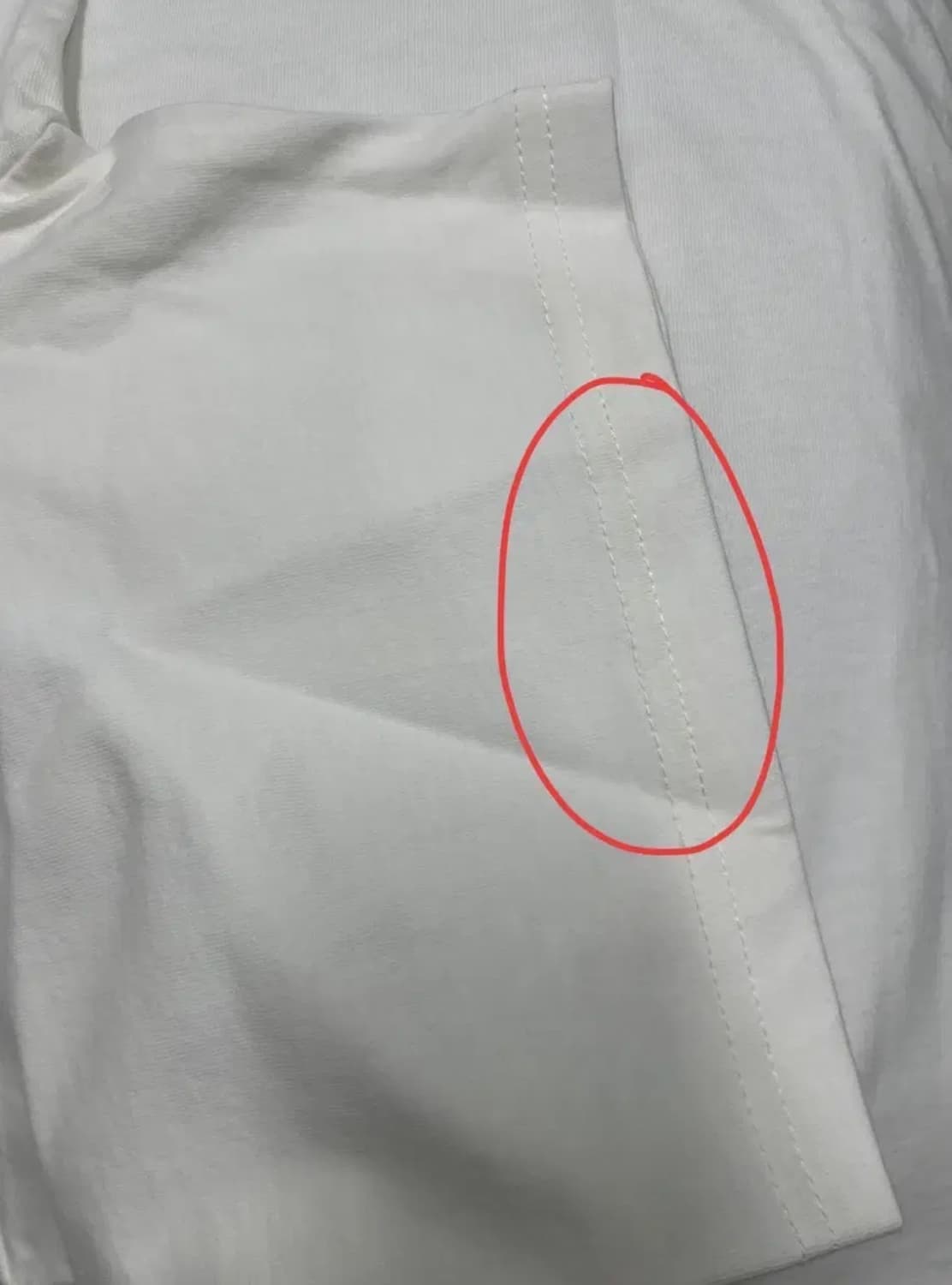 23ss 산산기어 로고 반팔 티셔츠 오프 화이트 2사이즈 상품이미지2