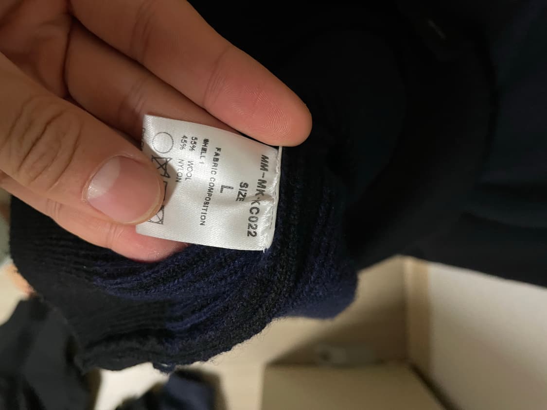 Mmic 터틀넥 니트 상품이미지4