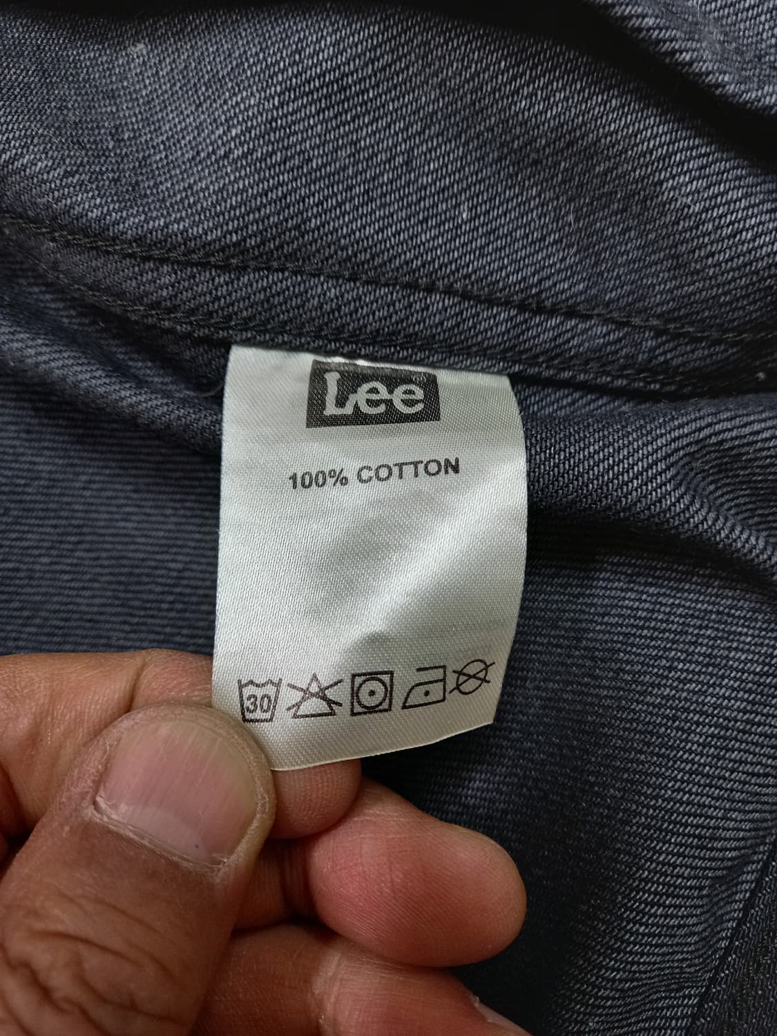 XL105 Lee URBAN RIDERS 데님자켓 블랙 XL-457 상품이미지8