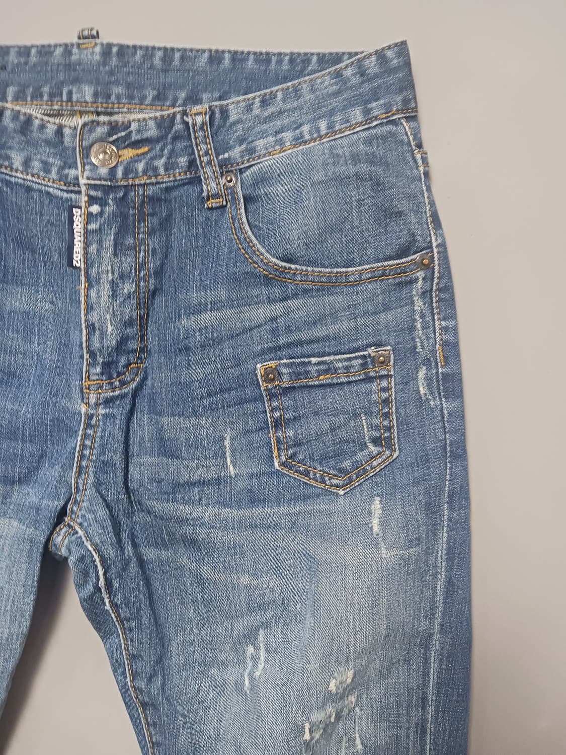 [28] 디스퀘어드2 미니포켓 슬림진 청바지 상품이미지4