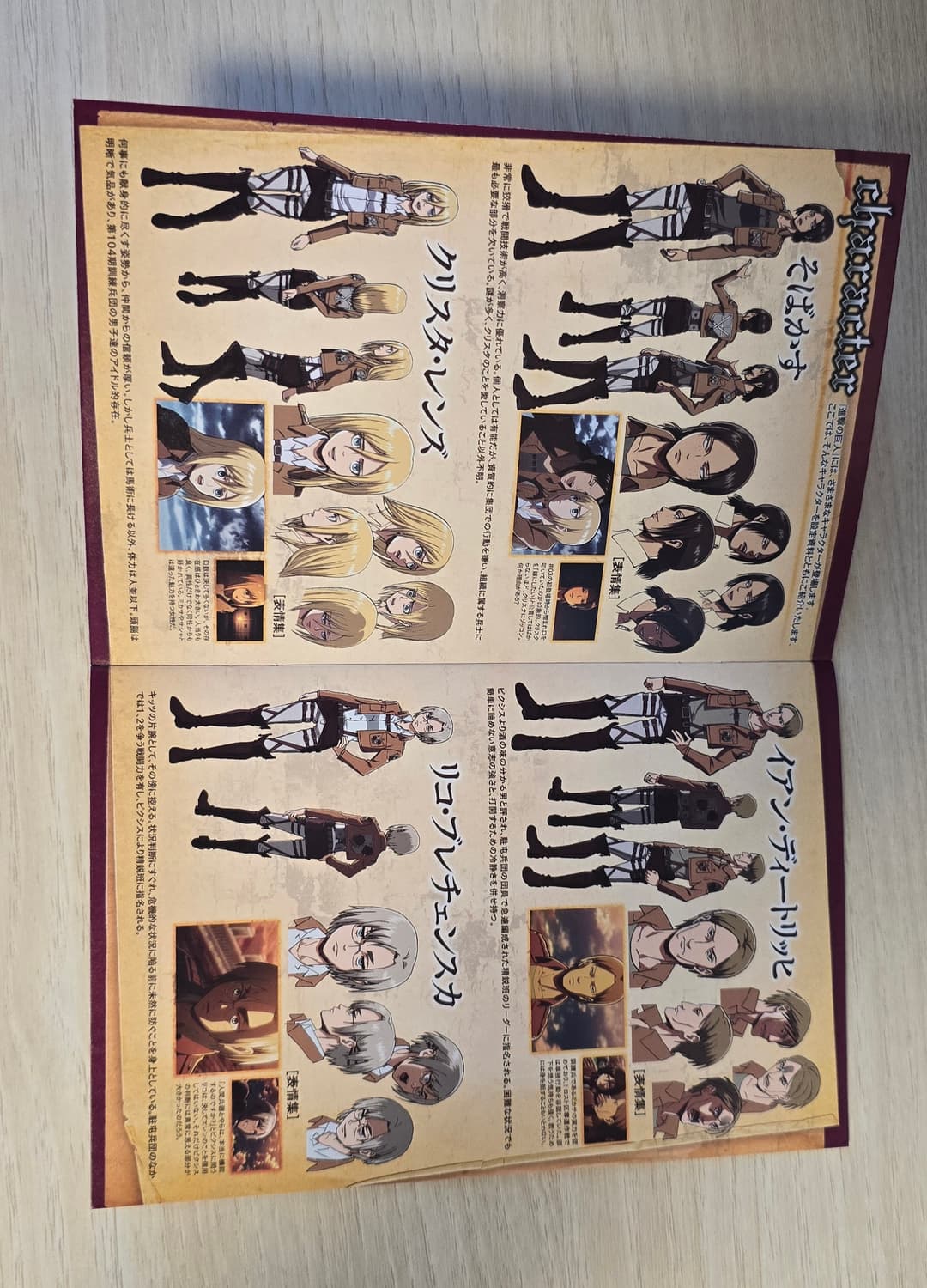 한정판 진격의거인 블루레이박스 공방전 풀컬러 코믹스 특전 북클릿 조사병단 상품이미지9