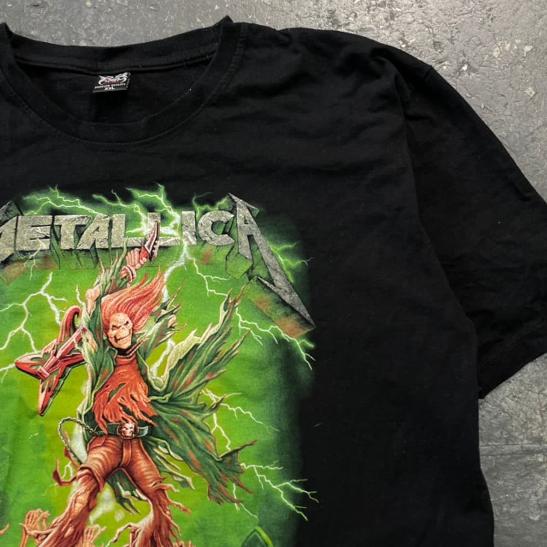 105 메탈리카 락 반팔티  상품이미지2