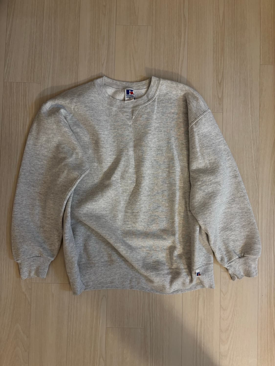 90s 러셀 그레이 스웻셔츠 usa 상품이미지1