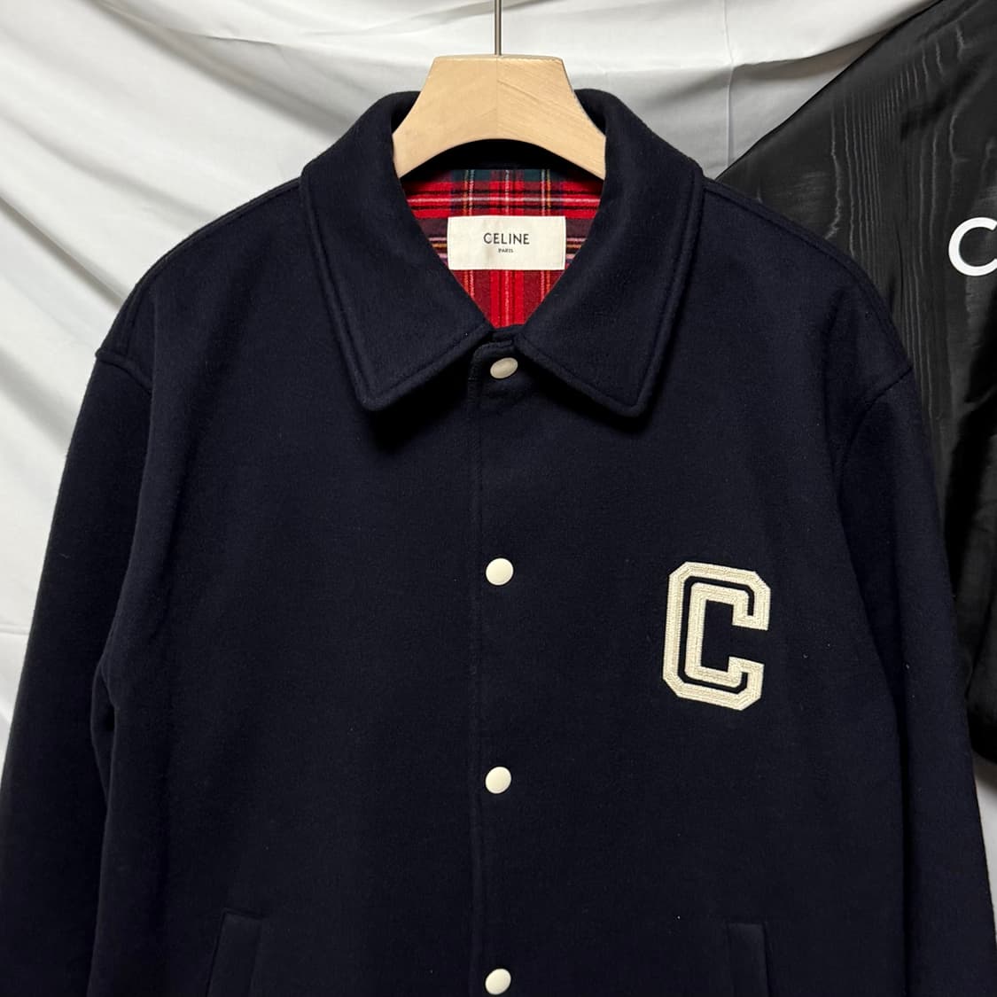 [S+급/54] 셀린느 더블 페이스 울 코치 자켓 상품이미지2