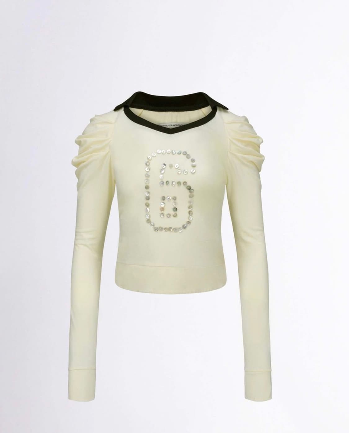 스컬프터 Good Girl Collar Tee Butter S사이즈 상품이미지2