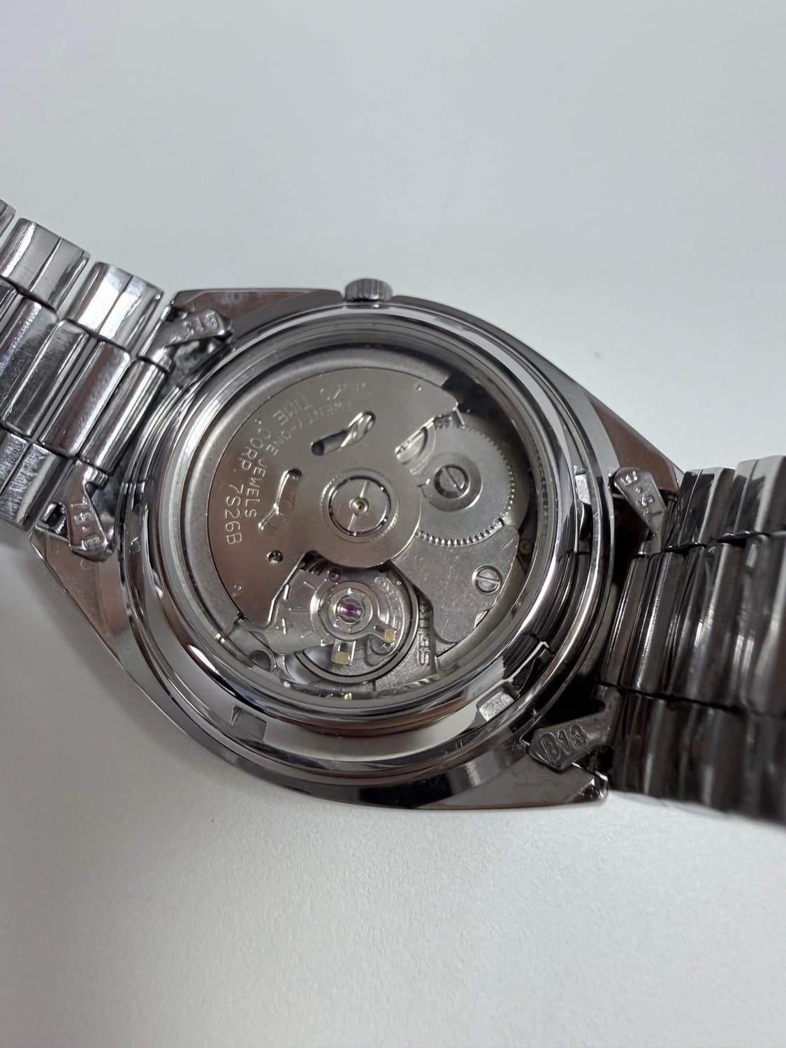 SEIKO 5 오토매틱 실버 선레이 다이얼 상품이미지6